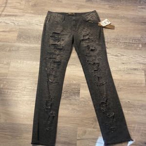 Lanca Perfume Ripped Distressed Jeans